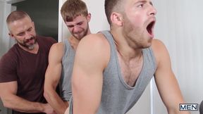 Stepdick - Dirk Caber and Dalton Briggs anal invasion Bang-Out