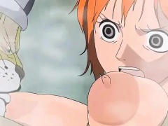 One Piece Porn - Nami in extended bath scene