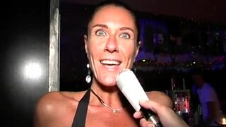 Perverted MILF blows and fucks in orgy in the club