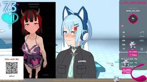 Anime AI GAGGED and made to edge by virtual SUCCUBUS?! (CB VOD 21-03-22)