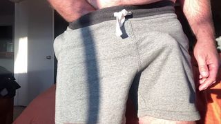 Dirty Dad catches you staring at his bulge - VERBAL!