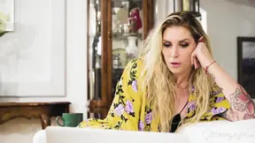 Stepmommy's Girl - MILF Brooke Banner Fucks Rebellious Stepdaughter Sera Ryder Into Staying Home