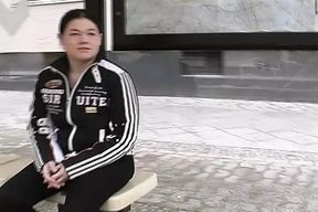 Wild German girl enjoy getting her wet muff fisted by her dude