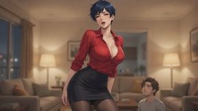 Growth Fetish Stories #9: Confession of the Midnight Blue Giantess