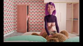 Stepsister Fucking Her Teddy Bear - Good Luke
