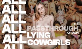 All Of 2024 Passthrough Lying Cowgirls | Part 2 | VR Compilation video by Private Jet
