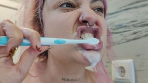 4K DENTAL HYGIENIST ROUTINE MOUTH FETISH CLOSEUPS NAKED REBBECA