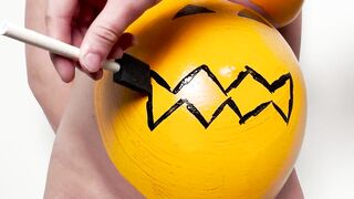 Pregnant Belly Painting - Happy Halloween GreyDesire69