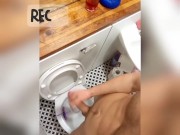 "going for a piss"  then wanking of in my jerky straight mates toilet!