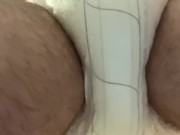 Accident while wetting my diaper