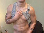 Tatted Asian Guy Wants To Relive Cock In Fat Guy