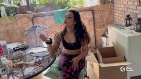 Mandy Candy Casual Smoke Break HIDEF MOV