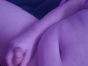 Amy the Kittygirl plays with Her Tail and Cums Hard