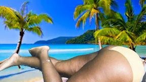 Sexy Giantess At the Beach  1080 smaller