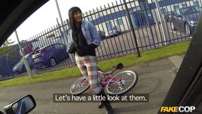 Fake Cop - Hot Cyclist with Big Tits and Sweet Ass Takes Big Load