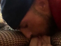 Fingering and licking for cute lapdancer