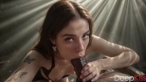 this little slut sucked me off everywhere we hooked up. she s a real handful because she drains every last drop of cum out of me[ai]