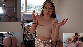 I wet my stepsister&#039_s pants and we end up naked in the room (full)