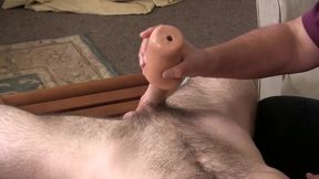 Jerked off with a Pocket Pussy