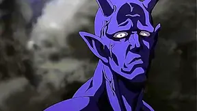 Cute Anime Girl Pleasured by Monsters Rough Touch in Hot Hentai Scene