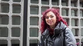 Redhead Teen 18+ Ria Red Pickup & Casting Fuck In Berlin