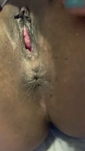 POV Ebony Gushy Holes