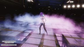 MMD LISA - FUTW - Akali Sexy Kpop Dance League of Legends Hentai Uncensored 4K 60FPS