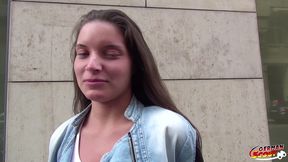 german scout - geiles teen anita b wird bei casting in den arsch gefickt