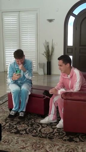 The Sneaky Rion &amp; Juan Join The Cheerleading Squad In Order To Meet Slutty Girls &amp; Get Laid- SisSwap   Clip 1