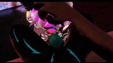 VRchat amateur furry missionary slutty knot creampie pov gushing cum