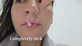 Sick with runny nose, sneezing and cough