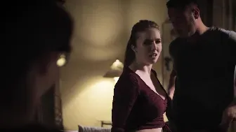 Tina's Forbidden Desire: A Night of Passion and Tension