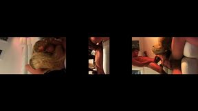 shemale vanessa rafaella - sexy livestream with hot couple ( part 2 )