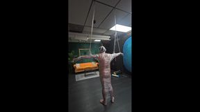 Mummified, hung up, and whipped