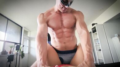 Female POV Muscular Hunk Teases and Fucks Asian Hotwife