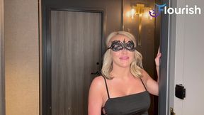 hotwife heidi haze (masked but unmasked) gives mrflourish the vip treatment