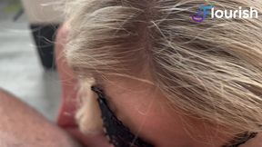 hotwife heidi haze (masked but unmasked) gives mrflourish the vip treatment