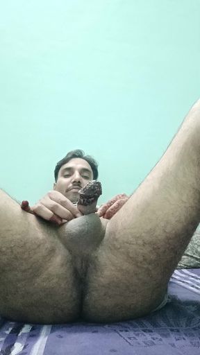 Indian Desi Man Enjoy Shower and Sex