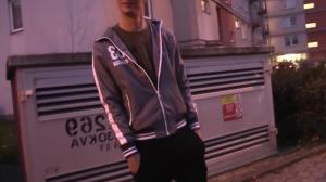 Czech Hunter - Gay licks big dick on the street