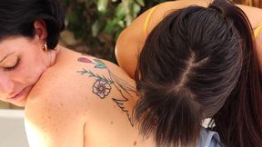 fucking my step sister in the garden until she squirts like a fire hydrant