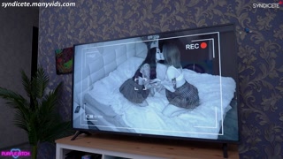 Threesome sex with Purple Bitch - syndicete