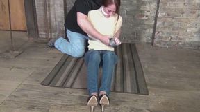 Madalynn Raye Tape Restrained By Mr. Blue Ropemarked Legends # 82