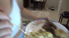 fill your belly with food