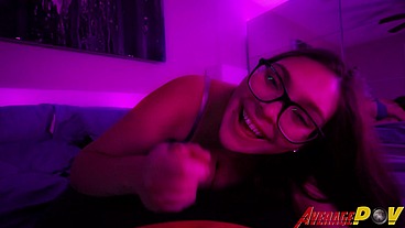 Cute Teen FitSid Gives Pink Blowjob