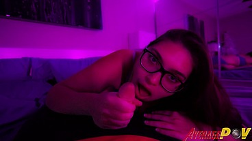 Cute Teen FitSid Gives Pink Blowjob