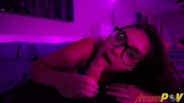Cute Teen FitSid Gives Pink Blowjob