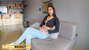 Sexy Colombian Lingerie Model Stripped & Banged By BWC American Producer