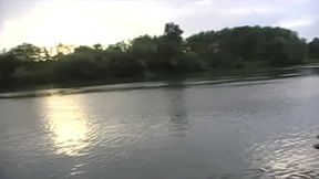 jess fucked by a master top xxl in exhib otudoor near the river