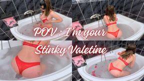 Farting Queen in Red Leather