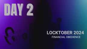 Locktober Day 2: Financial Obedience